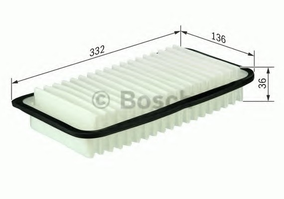 F 026 400 154_фильтр воздушный! \ Toyota IQ 1.0 09> F026400154 BOSCH