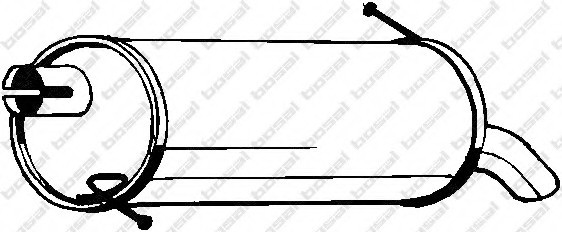 Деталі вихлопної системи BOSAL