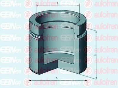 D025296 AUTOFREN SEINSA Елементи гальмівного супорта (Поршень) AUTOFREN (SEIN)