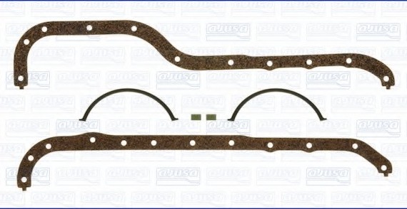 .59003000 AJUSA Комплект прокладок поддона FORD 1.3/1.6/1.8/2.0 OHC .59003000 AJUSA