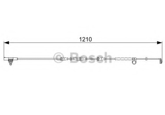 1987473054 BOSCH Датчик износа тормозных колодок LANDROVER 3.6/4.2 1987473054 BOSCH