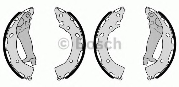 F026008023 BOSCH Колодки торм.барабан. Hyundai Solaris/i20/Kia Rio F026008023 BOSCH