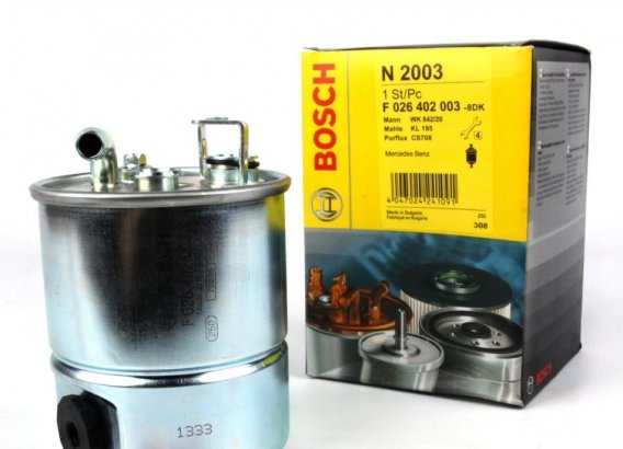 F026402003 BOSCH Фільтр паливний дизель DB Sprinter 2,7CDI 00-06 F026402003 BOSCH