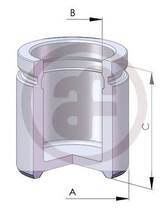 D02560 AUTOFREN SEINSA Поршень переднего суппорта (48mmx54,7mm) D02560 AUTOFREN SIENSA