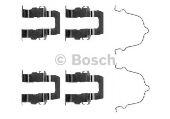 1987474048 BOSCH Комплект монтажный дисковых тормозных колодок 1987474048 BOSCH