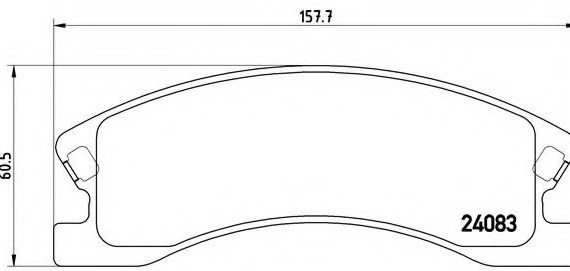 P37008 BREMBO (Германия) Колодки jeep grand cherokee ii wj, wg 1004-0905 P37008 BREMBO