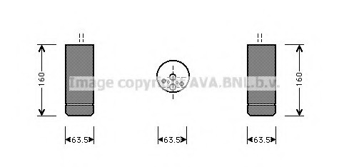 BW D063 AVA COOLING Осушувач, Система кондиціонування повітря