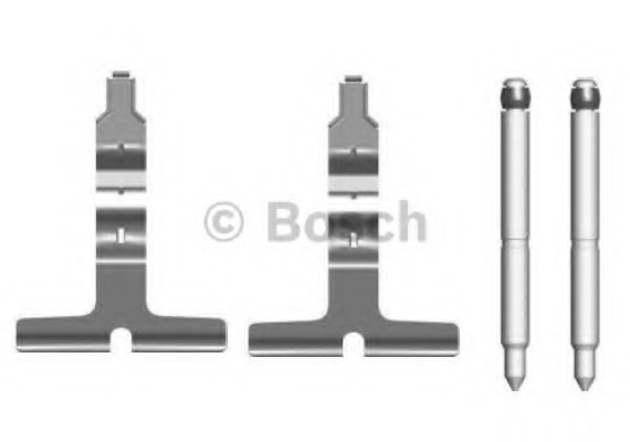 Фото комплектующие, колодки дискового тормоза 1987474430 BOSCH 1987474430 BOSCH 1987474430 BOSCH Комплектующие, колодки дискового тормоза 1987474430 BOSCH