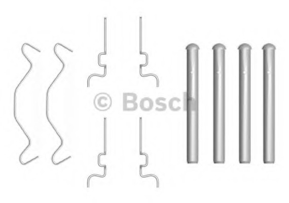 1987474313 BOSCH Комплектующие, колодки дискового тормоза 1987474313 BOSCH