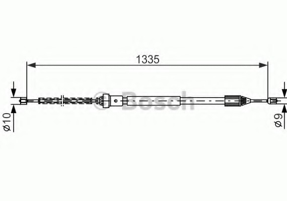 Гальмівний трос BOSCH