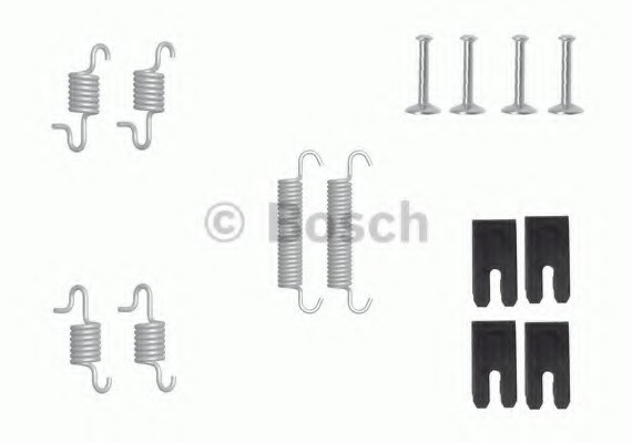 1987475313 BOSCH Комплект установочный тормозных колодок 1987475313 BOSCH