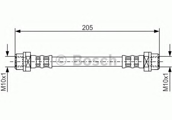 Гальмівний шланг BOSCH