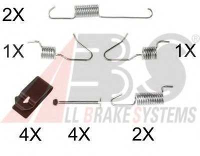 0898Q ABS Комплектующие, стояночная тормозная система 0898Q A.B.S.