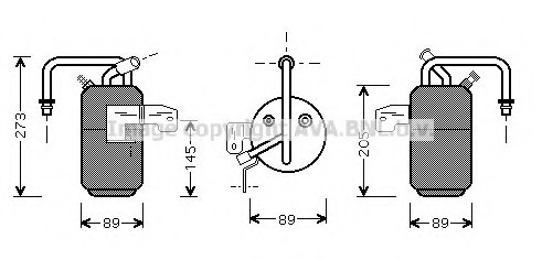 FD D331 AVA COOLING Осушитель кондиционера (FDD331) AVA