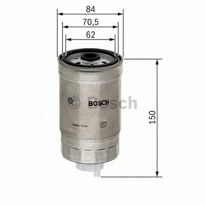 1457434460 BOSCH Паливний фільтр BOSCH