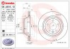 Диск гальмівний задній вентильований 09A61610 BREMBO