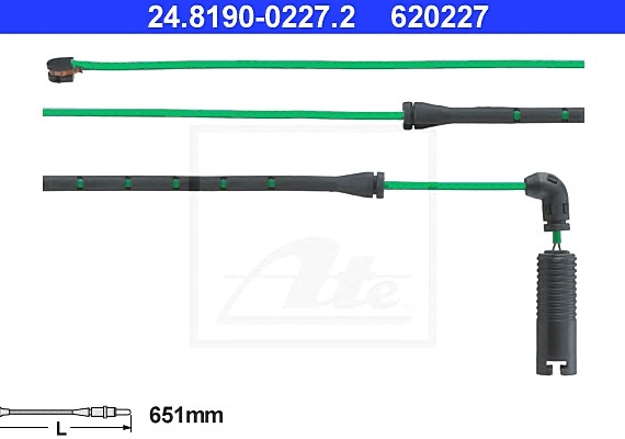 24819002272 Ate Датчик износа тормозных колодок 24819002272 ATE