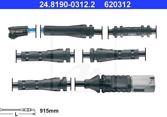 24819003122 Ate Датчик износа тормозных колодок 24819003122 ATE