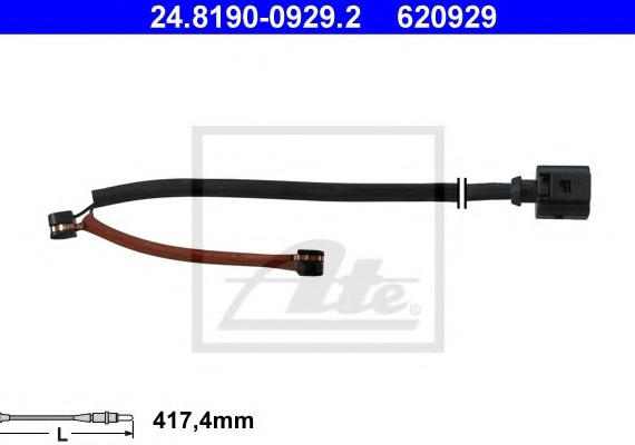 24819009292 Ate Датчик износа тормозных колодок 24819009292 ATE