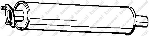 154711 BOSAL,Bosal Benelux N.V. Резонатор FORD FOCUS 1.4/1.6 04- 154711 BOSAL