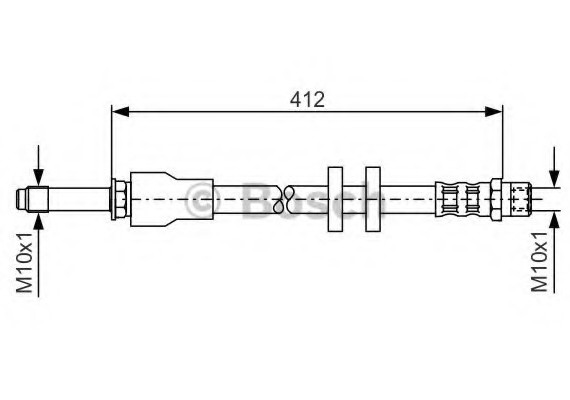 1987481021 BOSCH Шланг торм.volvo xc90 0904> 1987481021 BOSCH