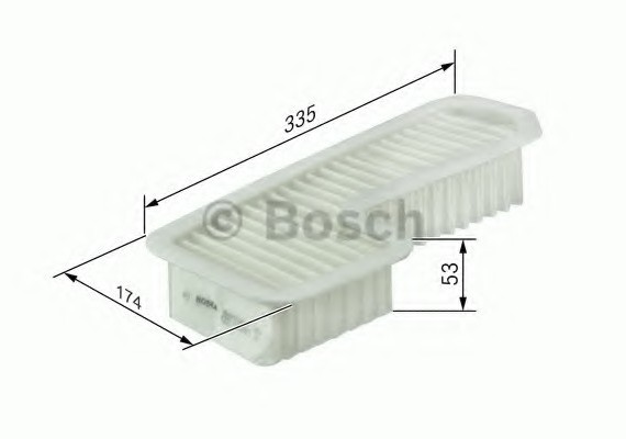 F026400158 BOSCH Фільтр повітряний