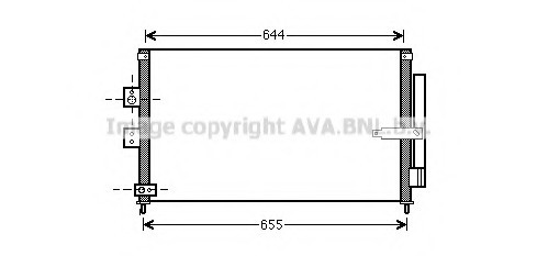 HD5223D AVA COOLING Радіатор кондиціонера [625x375] HD5223D AVA