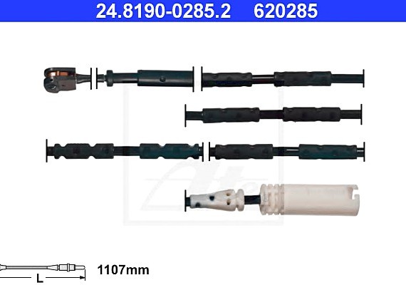 24819002852 Ate Датчик износа торм. колодок 24819002852 ATE