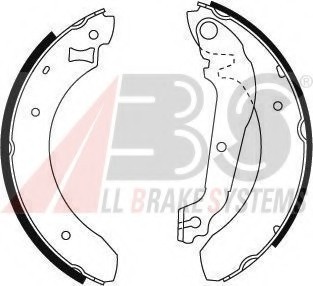 8705 ABS Колодки тормозные FORD SIERRA 8705 A.B.S.