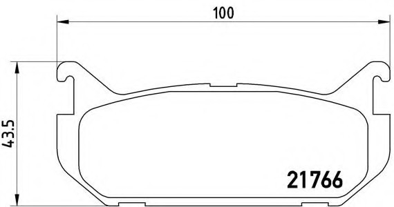 P24036 BREMBO (Германия) Колодки гальмівні дискові P24036 BREMBO