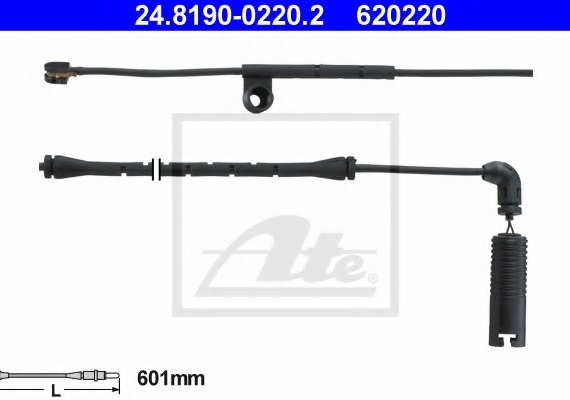 24819002202 Ate Датчик износа колодок 24819002202 ATE