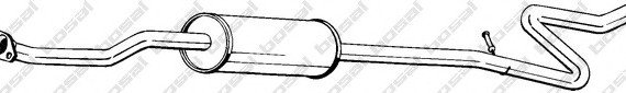 287089 BOSAL,Bosal Benelux N.V. Глушитель средняя часть 287089 BOSAL