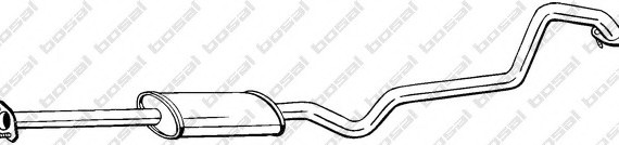Глушник середня частина 288099 BOSAL