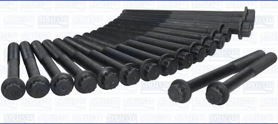 81030500 AJUSA Комплект болтов гбц 81030500 AJUSA