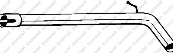 801483 BOSAL,Bosal Benelux N.V. Труба выхлопного газа 801483 BOSAL