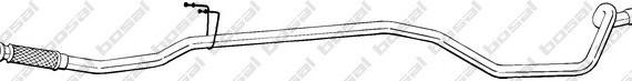 989999 BOSAL,Bosal Benelux N.V. Труба вихлопного газу 989999 BOSAL