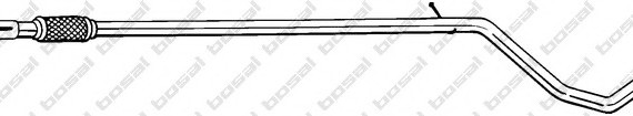 952141 BOSAL,Bosal Benelux N.V. Труба выхлопного газа 952141 BOSAL