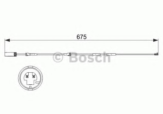 1987473516 BOSCH Датчик гальмівний 1987473516 BOSCH