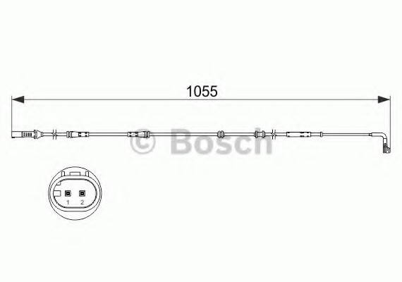 1987473507 BOSCH Датчик тормозной 1987473507 BOSCH