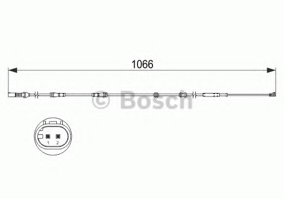 1987473501 BOSCH Датчик гальмівний 1987473501 BOSCH