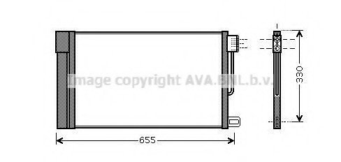 FTA5314D AVA COOLING Радіатор кодиціонера