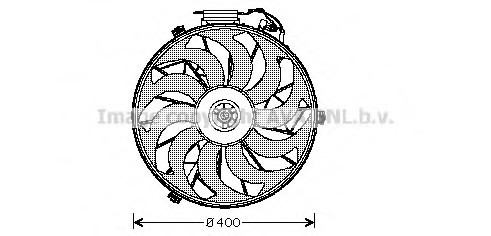 BW7507 AVA COOLING Вентилятор кондиционера BW7507 AVA