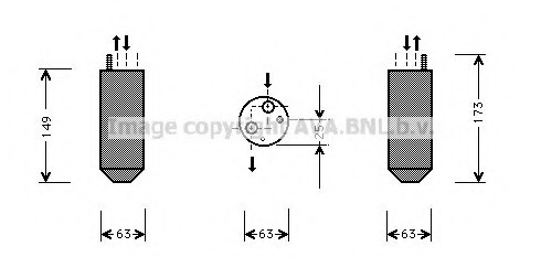 Фото осушитель кондиционера DWD029 AVA DWD029 AVA COOLING DWD029 AVA COOLING Осушитель кондиционера DWD029 AVA