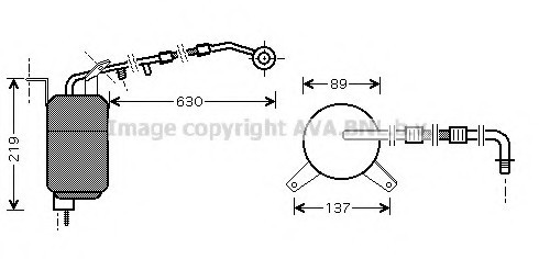 FDD111 AVA COOLING Осушитель кондиционера FDD111 AVA