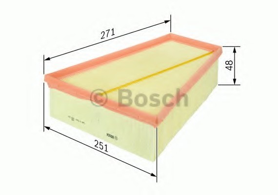 F026400149 BOSCH Фільтр повітряний F026400149 BOSCH