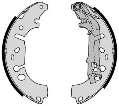 Колодки барабанні S23531 BREMBO