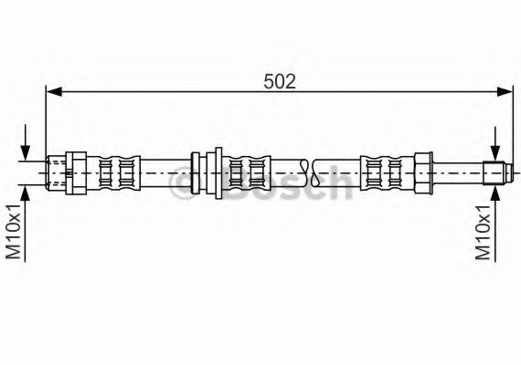 Тормозной шланг 1987476971 BOSCH
