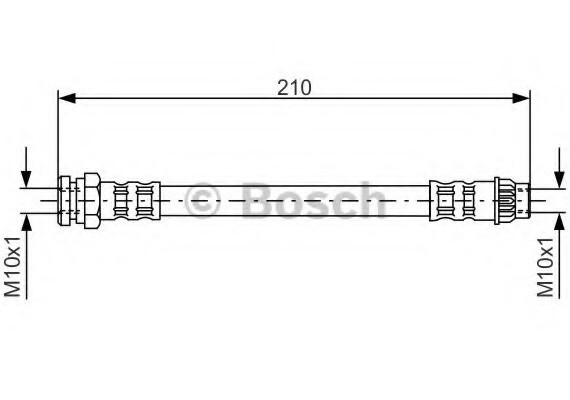 1987476913 BOSCH Тормозной шланг 1987476913 BOSCH