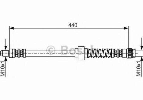 1987476651 BOSCH Тормозной шланг 1987476651 BOSCH