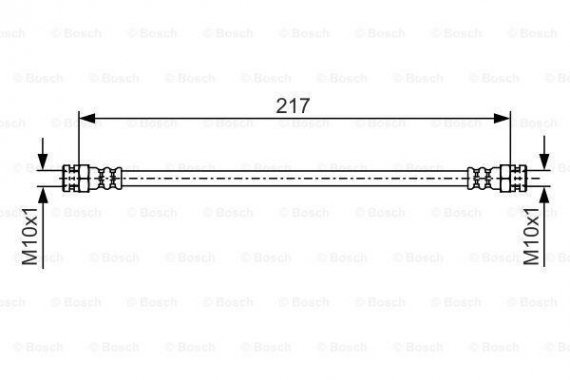 Фото тормозной шланг 1987481556 BOSCH 1987481556 BOSCH 1987481556 BOSCH Тормозной шланг 1987481556 BOSCH